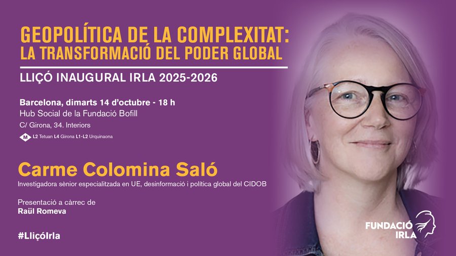Geopolítica de la complexitat: la transformació del poder global