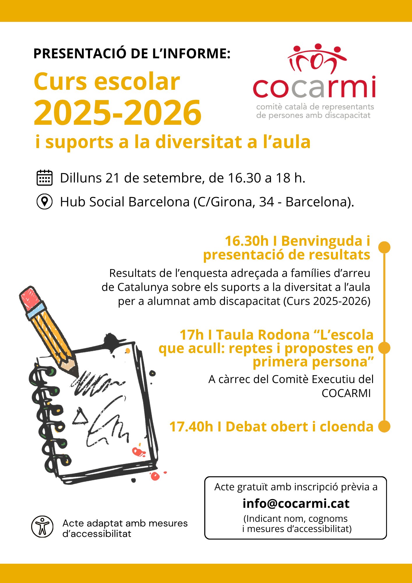 Curs escolar 2025-2026 i suports a la diversitat de l’aula