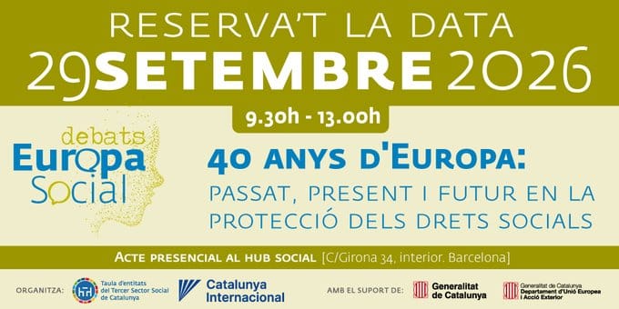 40 anys d’Europa: Passat, present i futur en la protecció dels drets socials